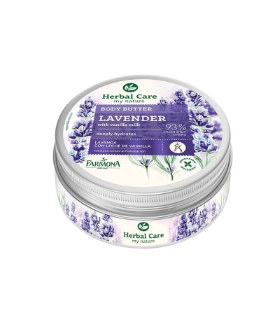 Lavender hydrating body butter with vanilla milk