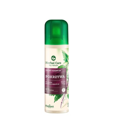 Nettle dry shampoo for oily hair