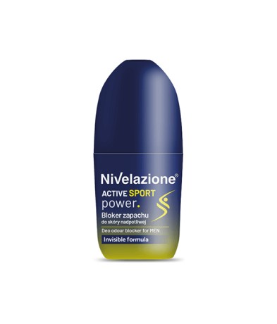 NIVELAZIONE Active Sport Bloqueur d'odeur pour peau hyperhidrose et pour sportifs 50ml