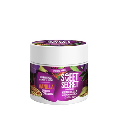 SWEET SECRET Vanilla moisturizing body cream