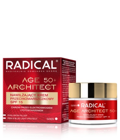 RADICAL® AGE ARCHITECT 50+ Moisturizing anti-wrinkle cream SPF15