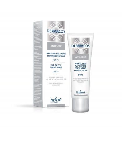 DERMACOS ANTI-SPOT Protecting day cream preventing brown spots SPF 15