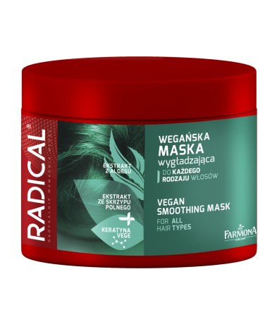RADICAL VEGAN smoothing mask for all hair types